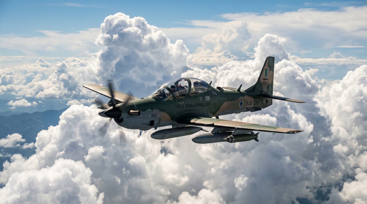 A história e o sucesso militar do avião brasileiro A-29 Super Tucano