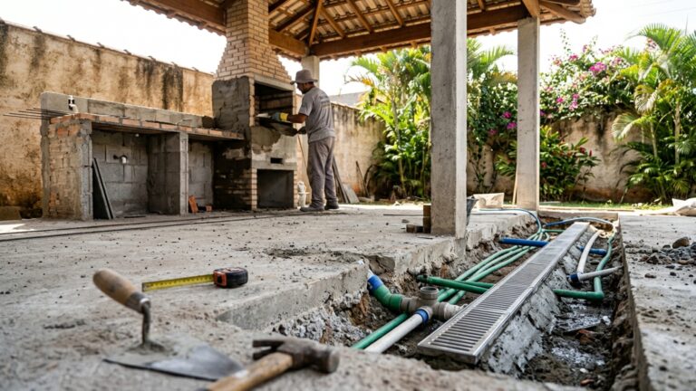 Quanto custa construir uma área gourmet de 25 m² equipada em 2026?