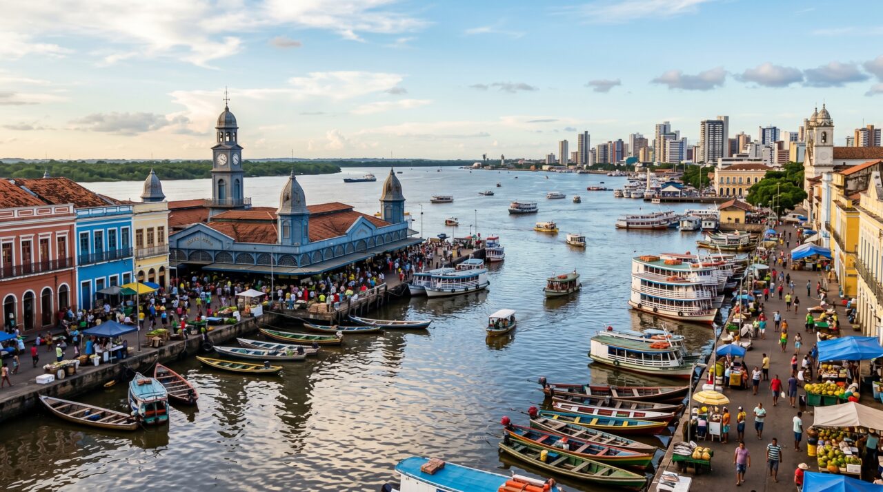 A cidade de 1616 com o maior mercado a céu aberto da América Latina e forte herança amazônica é o cenário ideal para uma imersão cultural profunda e o autêntico turismo gastronômico