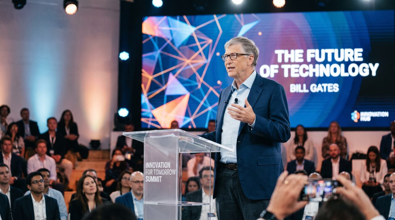 A visão de Bill Gates sobre o futuro da inteligência artificial.