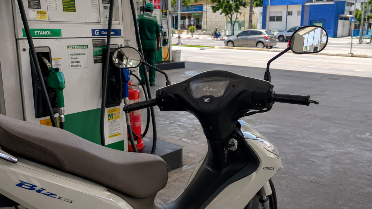 Menos de R$ 20 mil e consumo que passa dos 60 km por litro, a Honda que virou arma de economia para quem roda todos os dias