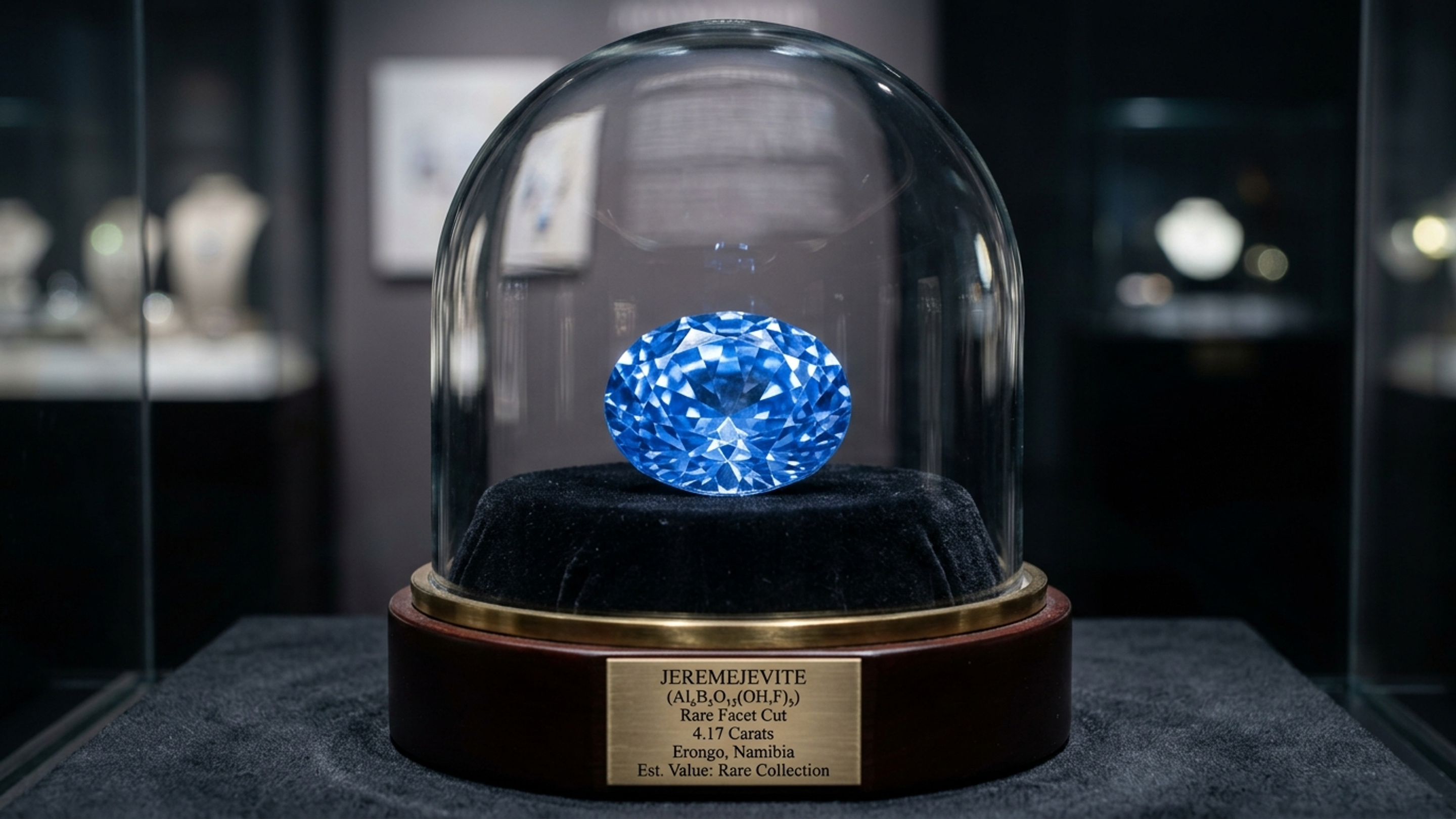 Esqueça a safira, pois esta gema azul descoberta em 1883 na 