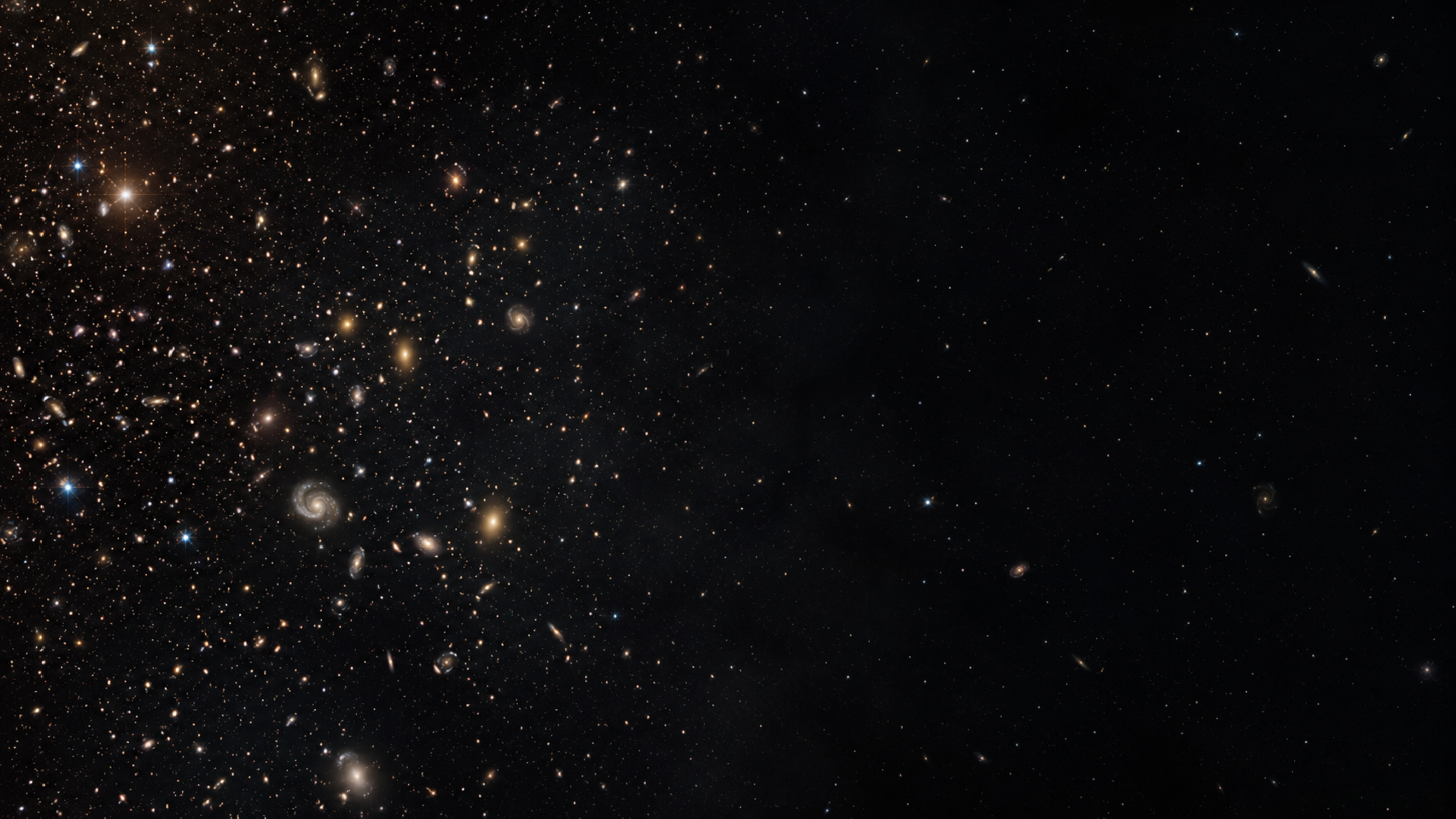 O “grande nada” do universo quase não tem galáxias e seu tamanho desafia a imaginação