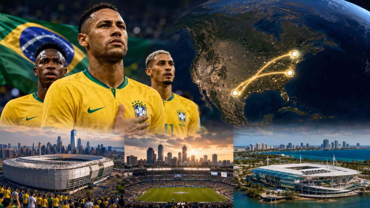 Brasil na Copa do Mundo 2026: Seleção Brasileira já tem destino definido e a estreia pode virar pesadelo ou festa