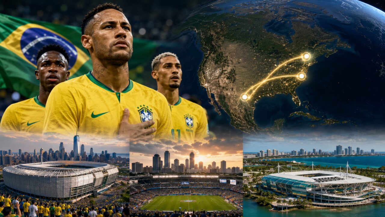 Brasil na Copa do Mundo 2026: Seleção Brasileira já tem destino definido e a estreia pode virar pesadelo ou festa