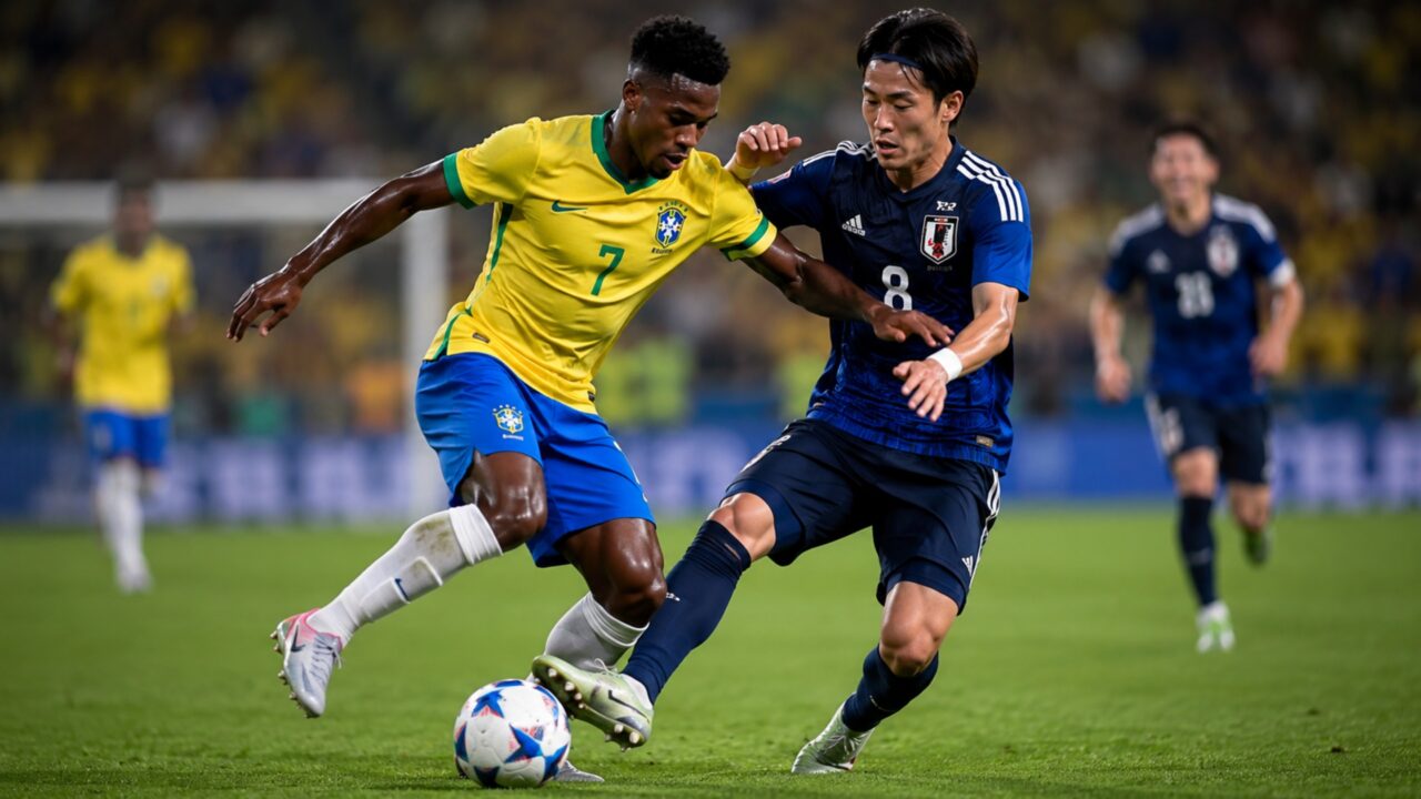 Brasil x Japão na Copa do Mundo 2026 horário e onde assistir