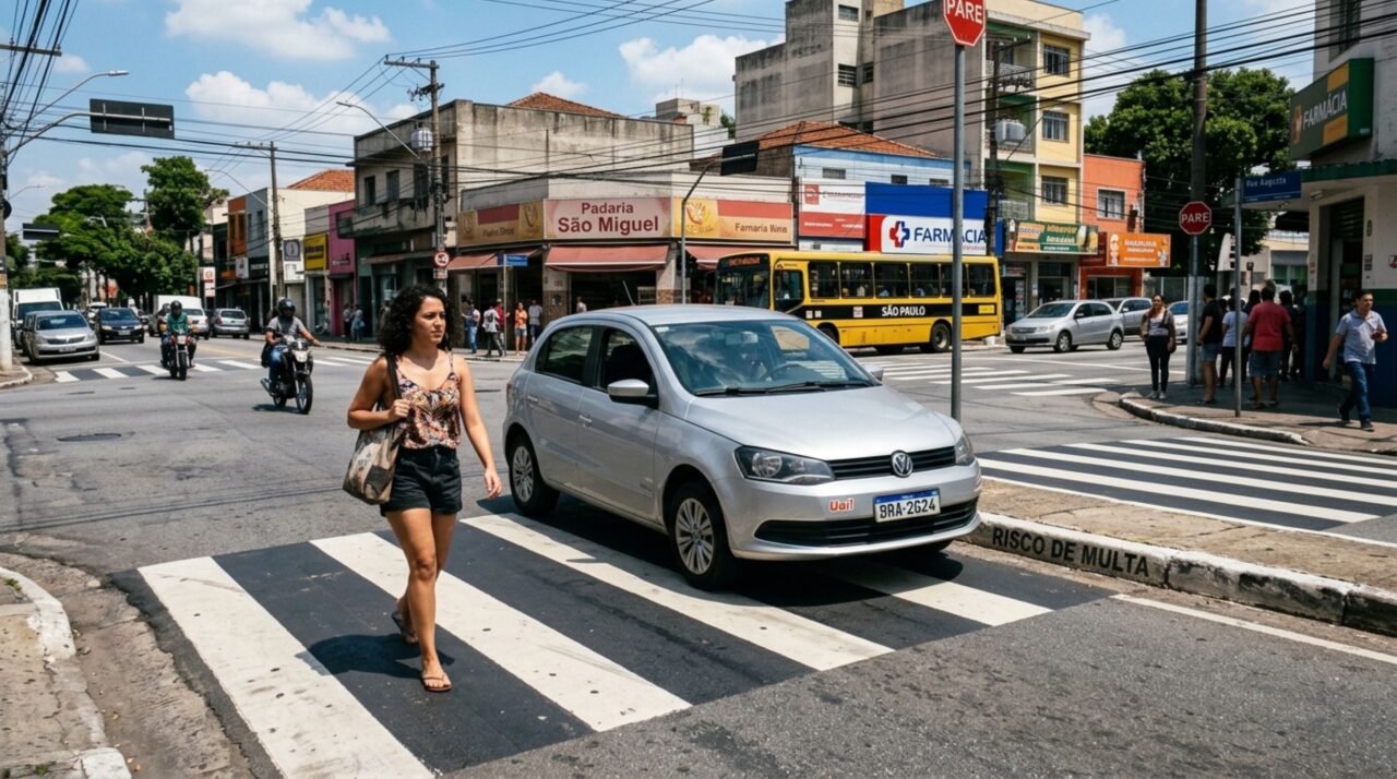 Lei proíbe motoristas que estacionam carros perto demais da esquina