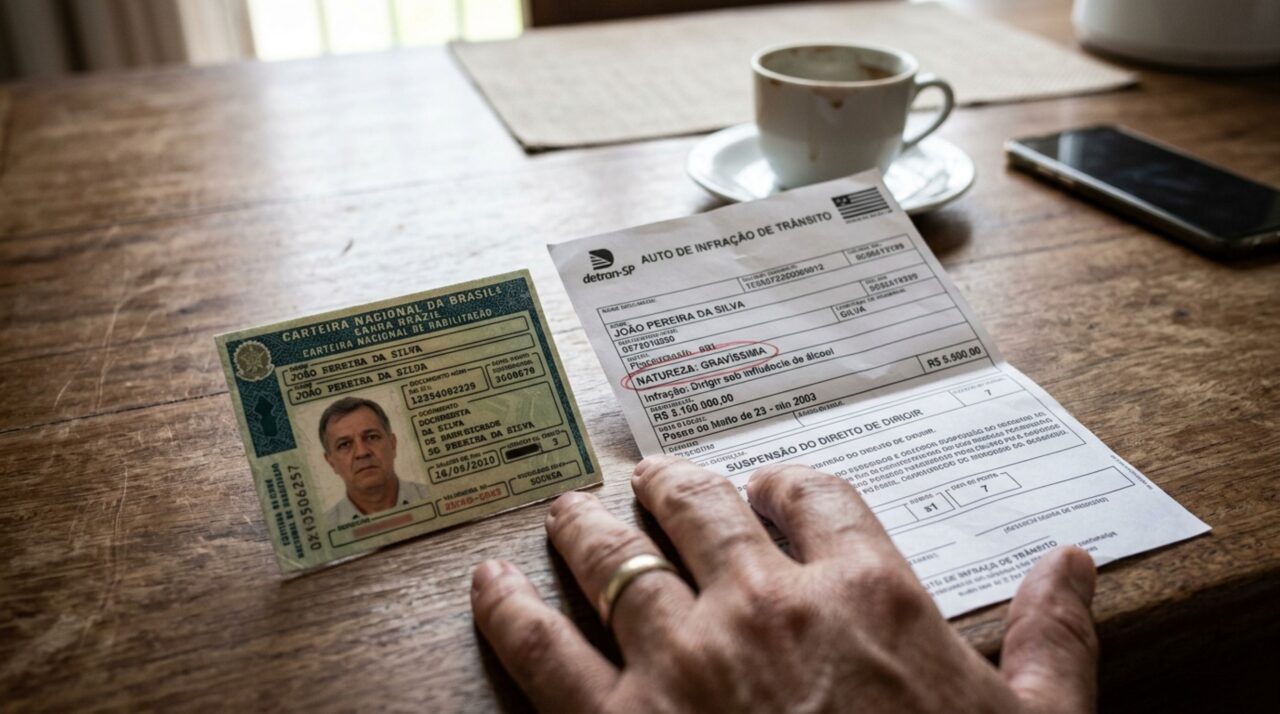 Recebeu uma multa gravíssima? O que muda quando a infração prevê suspensão direta da CNH