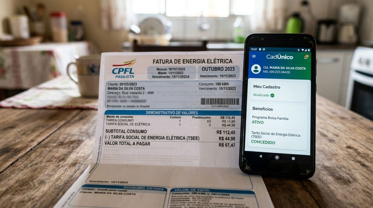 Governo fornece desconto de até 65% na conta de luz para quem tem consumo de até 80 kWh