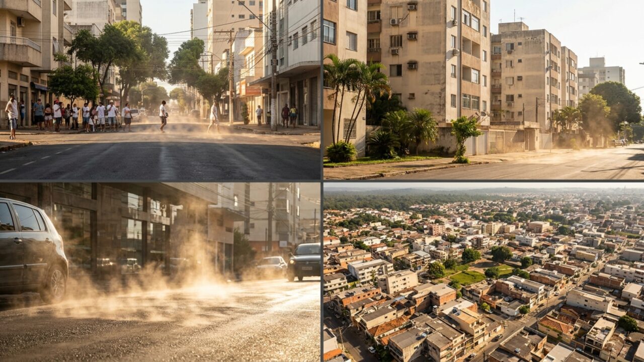 Estudo da Oxford aponta 11 cidades brasileiras que estão entre as mais ameaçadas do mundo por calor extremo