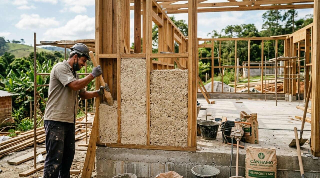 Banido por quase 100 anos, este material de construção retornou 15 vezes mais forte que o concreto e com capacidade de armazenamento de CO₂ equivalente a séculos.