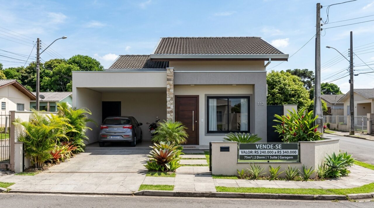 Quanto custa construir uma casa de classe média com 75 m² em 2026?