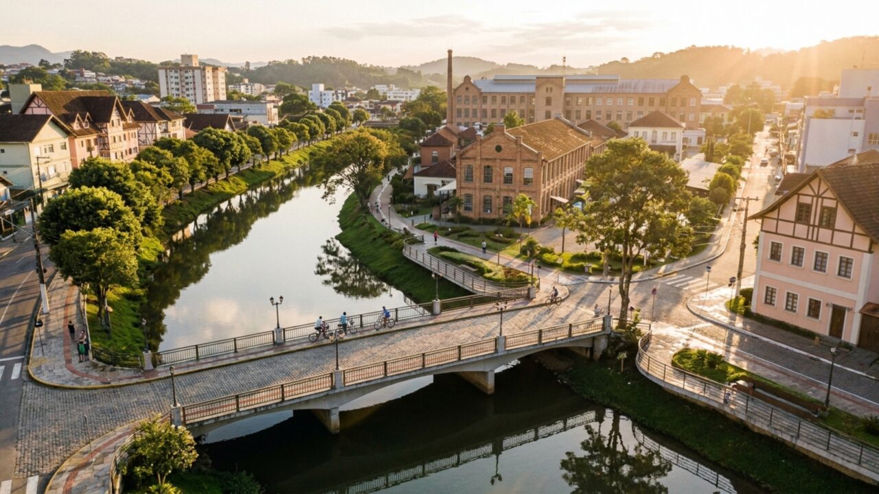 Essa cidade foi eleita a mais segura do Brasil e impressiona todos os visitantes com sua qualidade de vida
