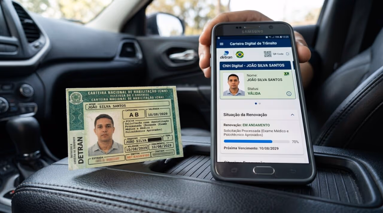 Contran confirma mudança temporária na CNH e motoristas precisam conferir a data do documento
