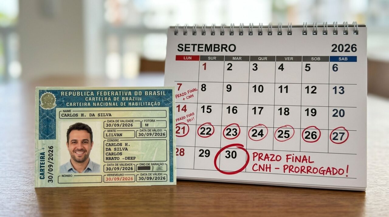 Cotran emite comunicado com prazo extra para quem está com a CNH vencida até setembro