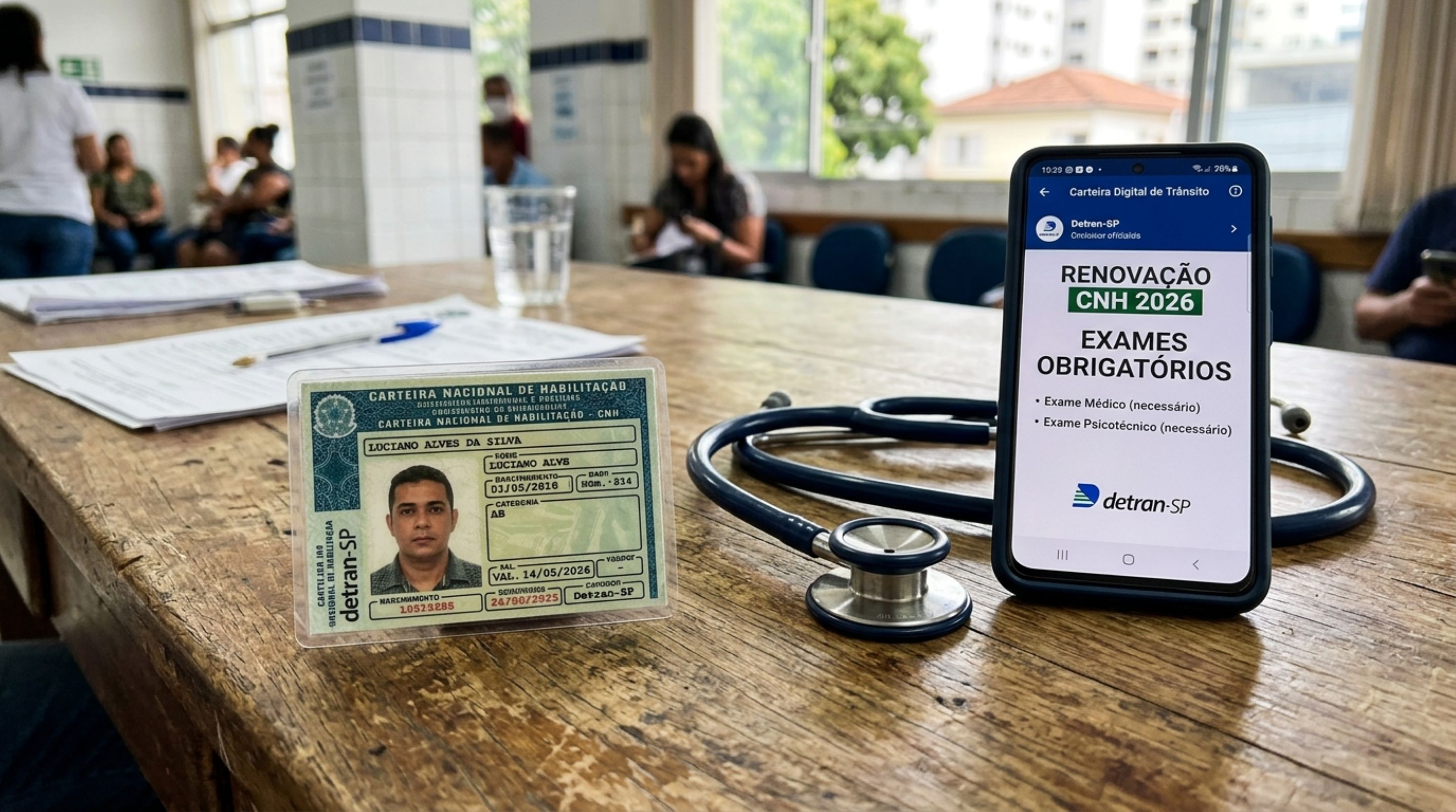 Detran comunica a ocorrência de duas novas provas 