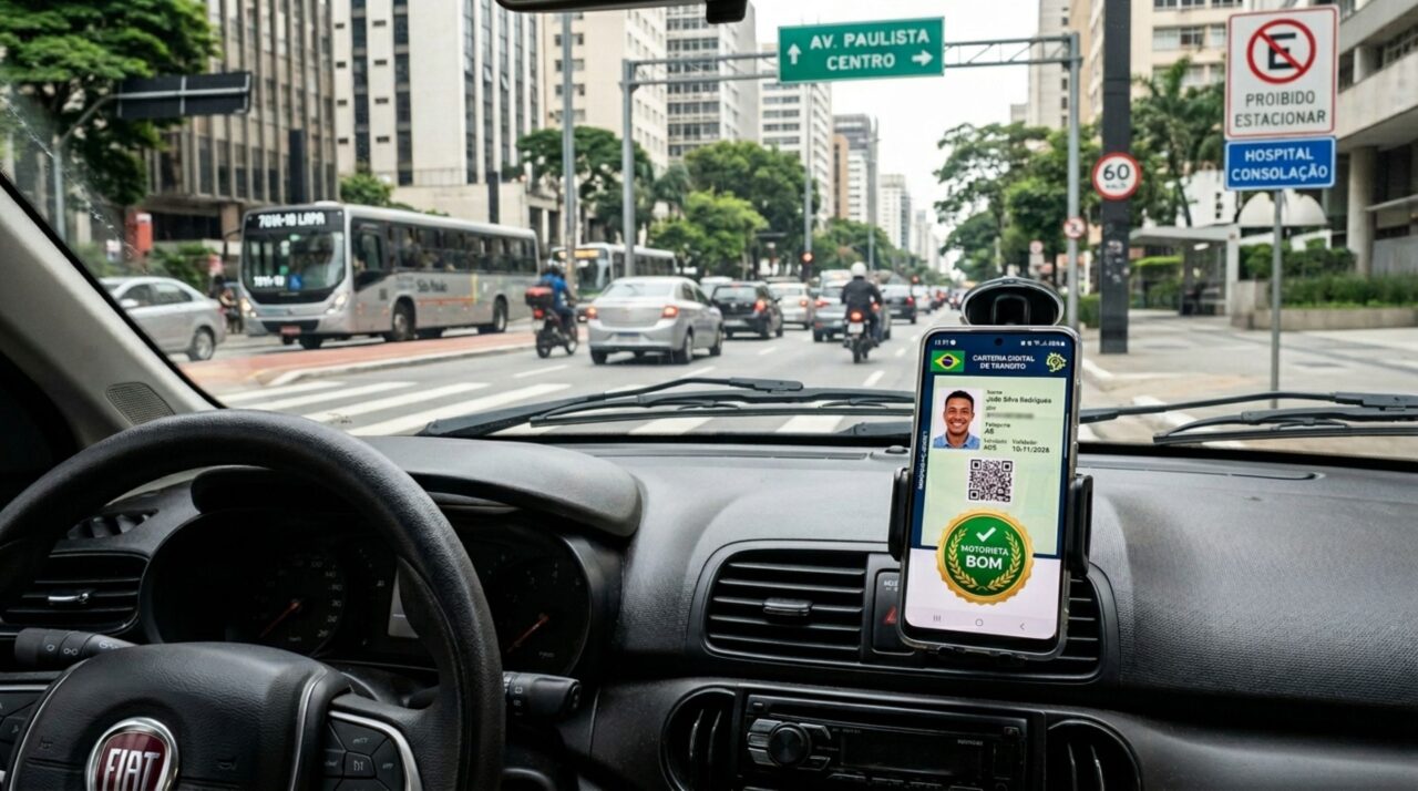 Motoristas sem multa por até 12 meses podem ganhar vantagem real com novo cadastro pouco conhecido
