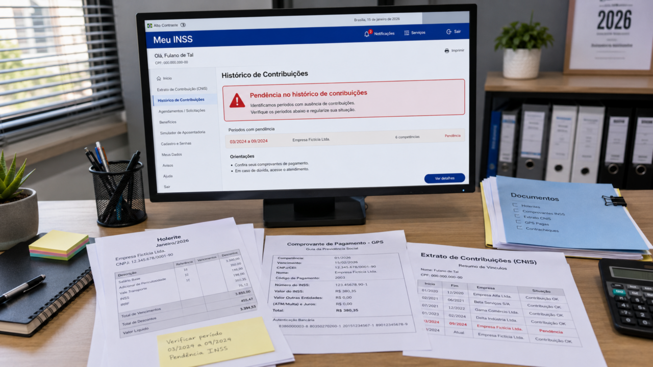 O erro no CNIS que pode derrubar sua aposentadoria mesmo após uma vida inteira de trabalho