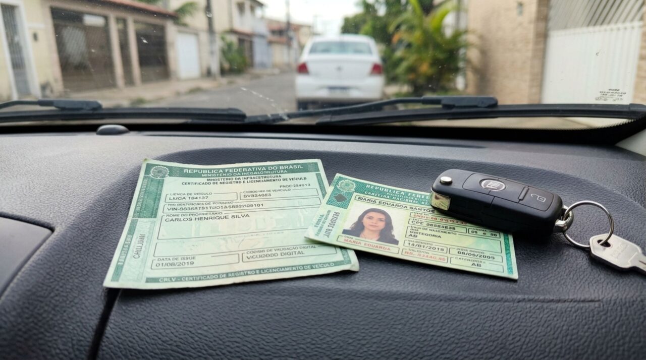 O documento do carro está no nome de outra pessoa: posso dirigir mesmo assim?