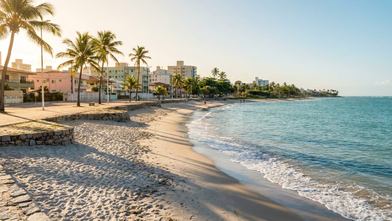 Capital nordestina com 24 km de litoral reúne praias de águas mornas e tranquilas, muito verde e espaços para caminhar e pedalar praticamente diante do mar