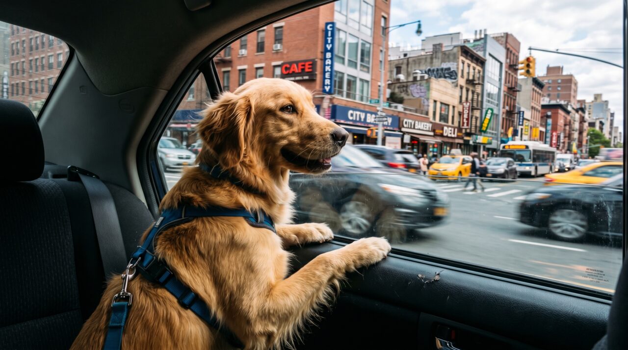 Cachorro com a cabeça na janela ou no colo: o que diz a lei sobre o transporte de pets?