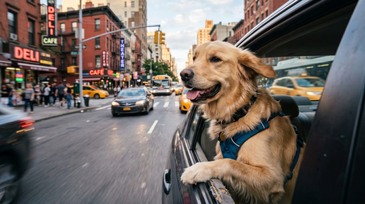 Cachorro com a cabeça na janela ou no colo: o que diz a lei sobre o transporte de pets?