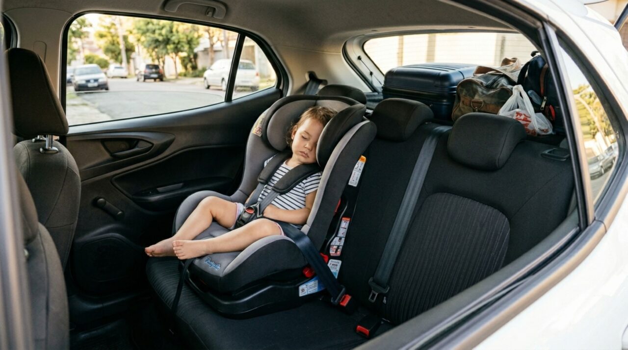 Férias escolares chegando: como saber se seu filho precisa usar a cadeirinha e como instalar corretamente no veículo
