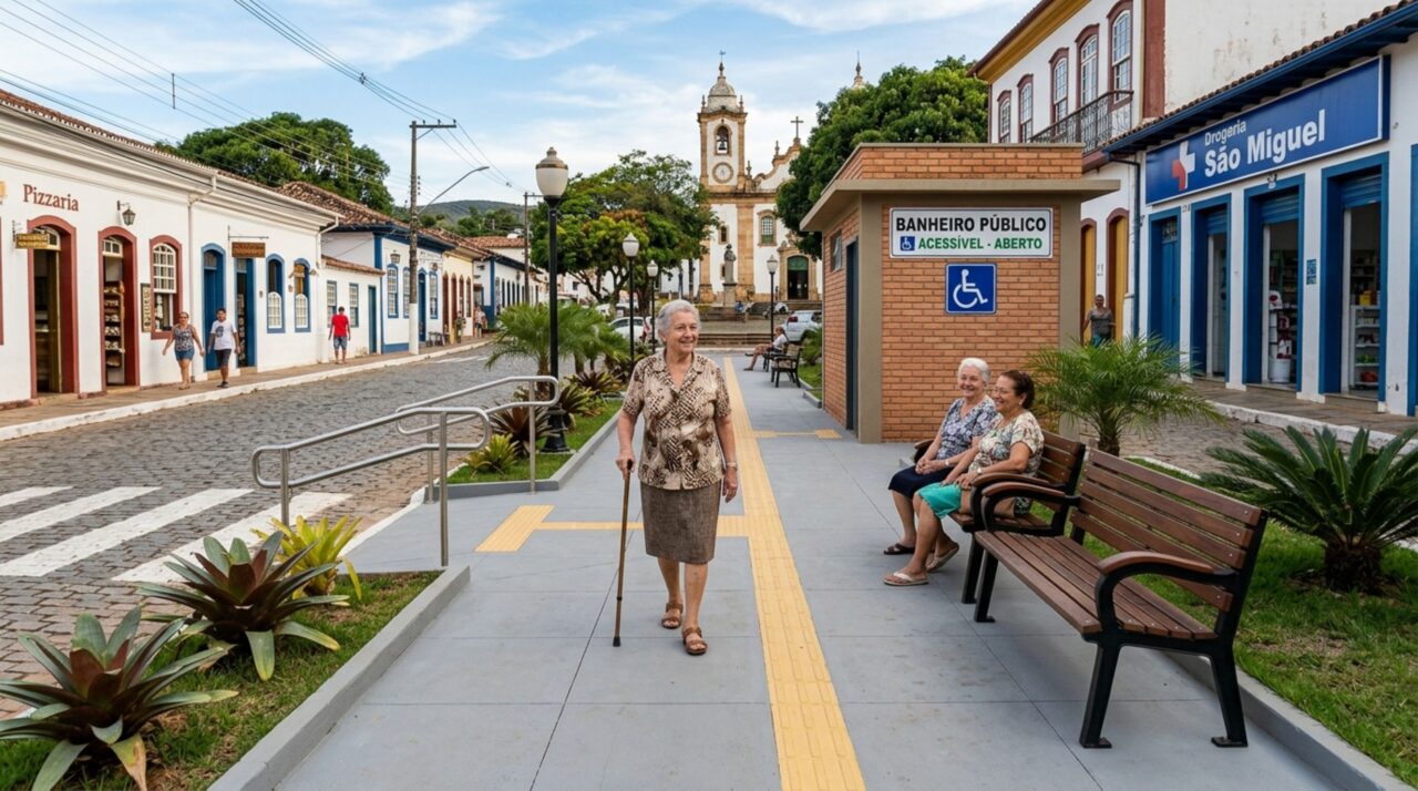 “Os moradores não estão saindo da cidade, estão indo para o cemitério”: bancos com braços, sem banheiros… esses pequenos municípios precisam se adaptar a uma população envelhecida