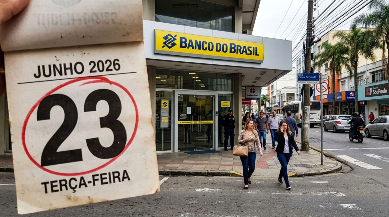 Bancos fecham dia 23/06, terça