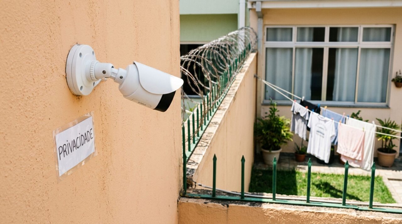 O que diz a lei sobre câmeras do imóvel ao lado apontadas para sua casa?