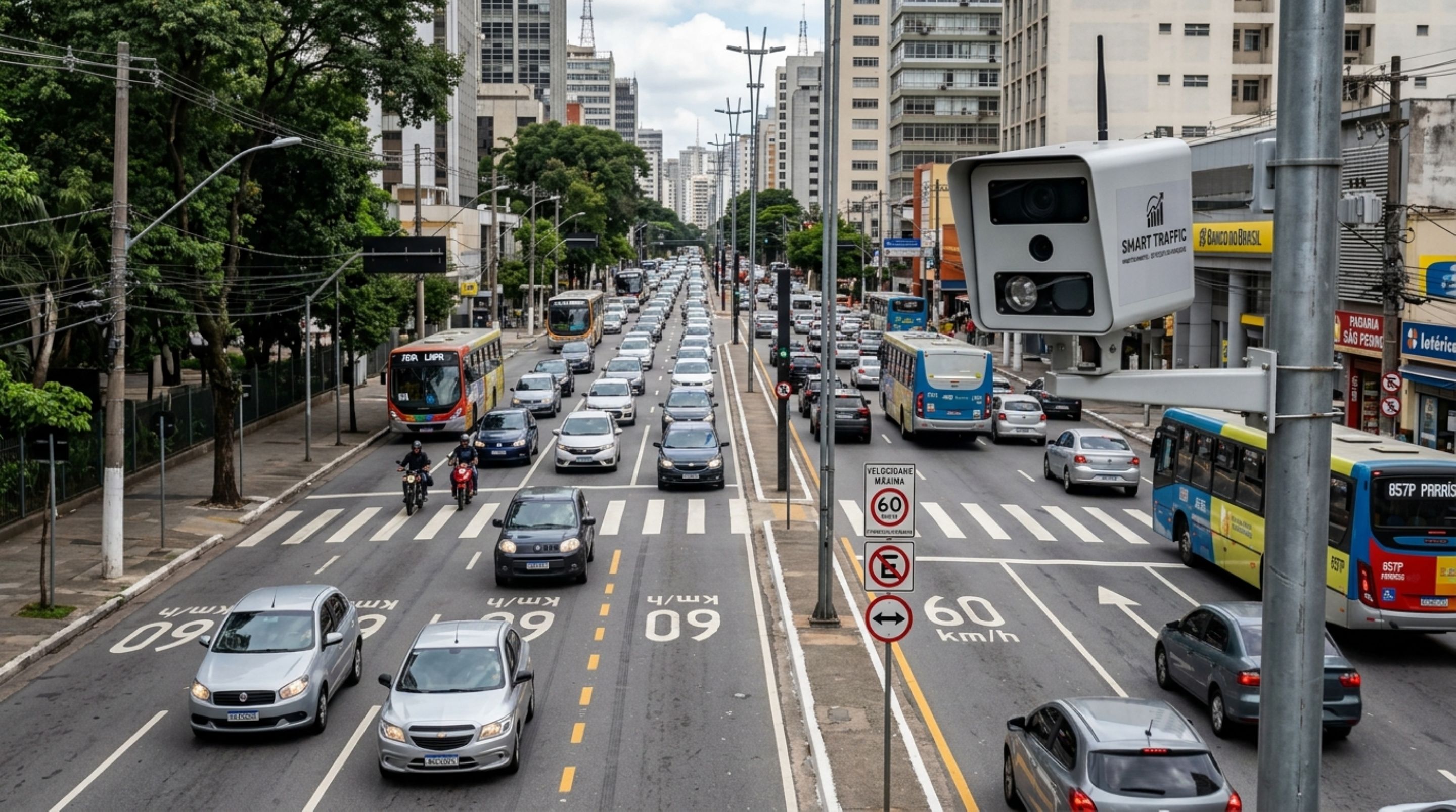 Adeus abordagem: câmeras inteligentes no trânsito já multam 