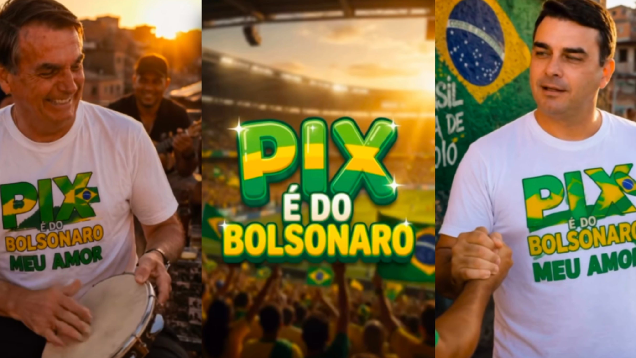 Pix escorre pelas mãos da família Bolsonaro
