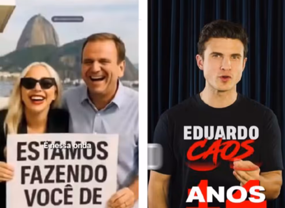 PSD pede remoção de vídeos com IA de Marinho sobre Eduardo Paes