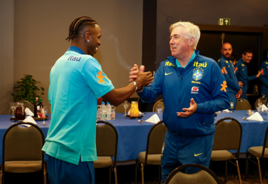 “Estou pronto para a gente ganhar a Copa”, diz Vini Jr.