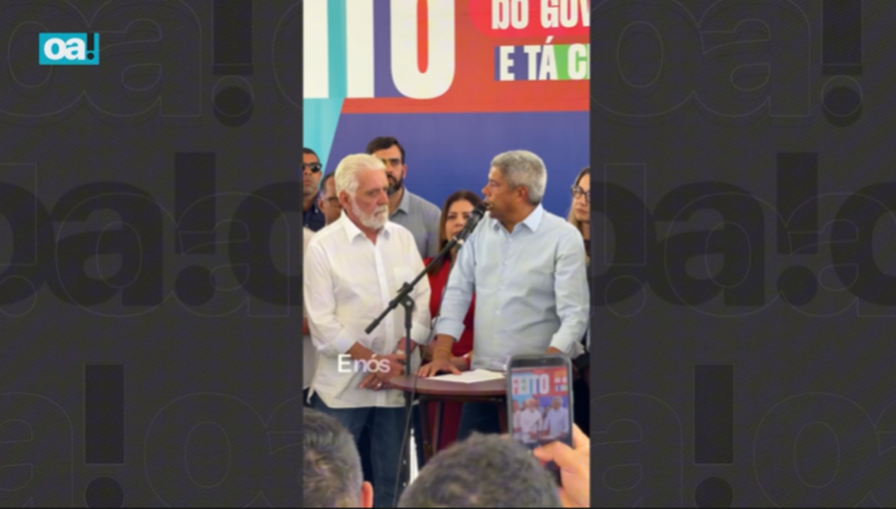 “Pra eles, o erro é cuidar de pobre”, diz Jerônimo ao lado de Wagner