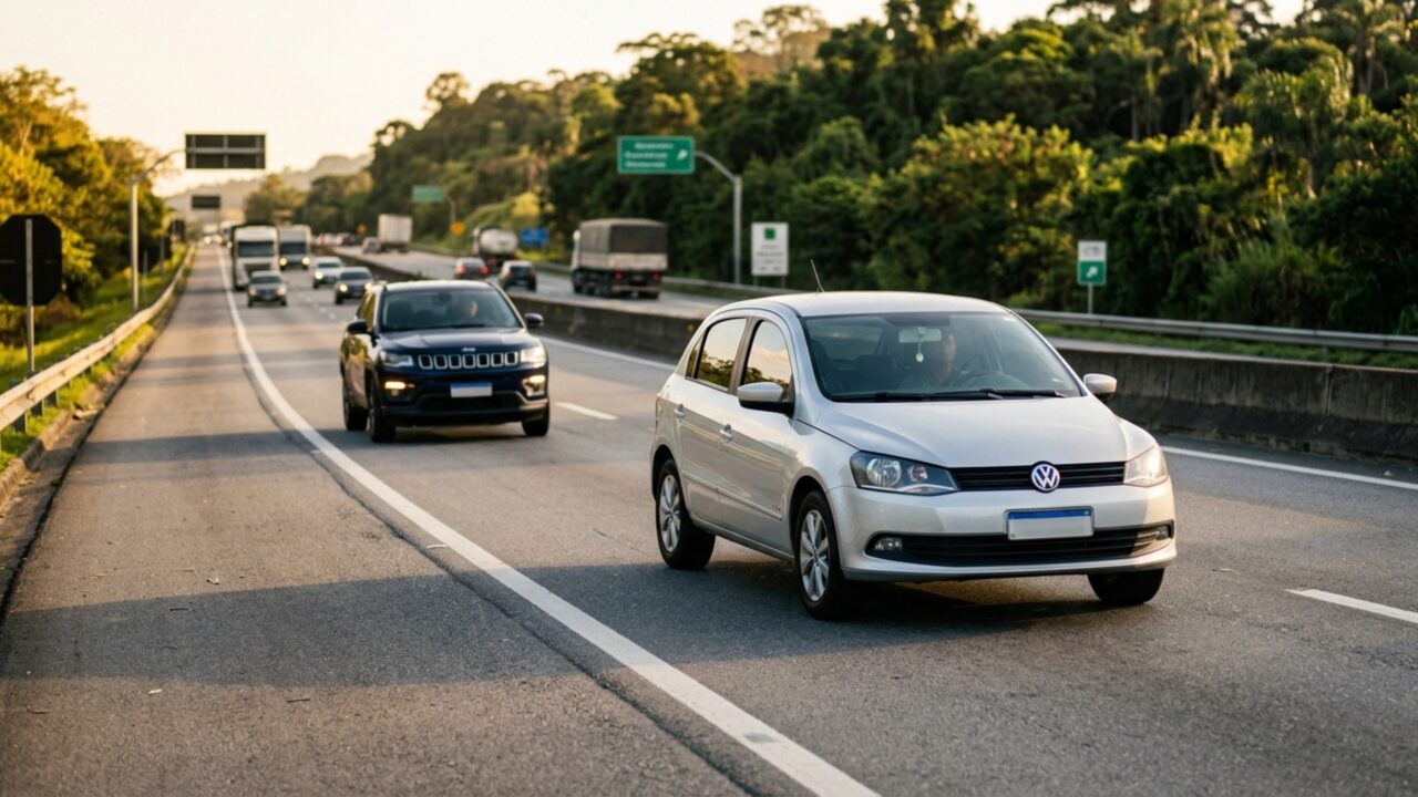 Motoristas que andam devagar na faixa da esquerda certamente devem conhecer o Art. 198 do Código de Trânsito Brasileiro