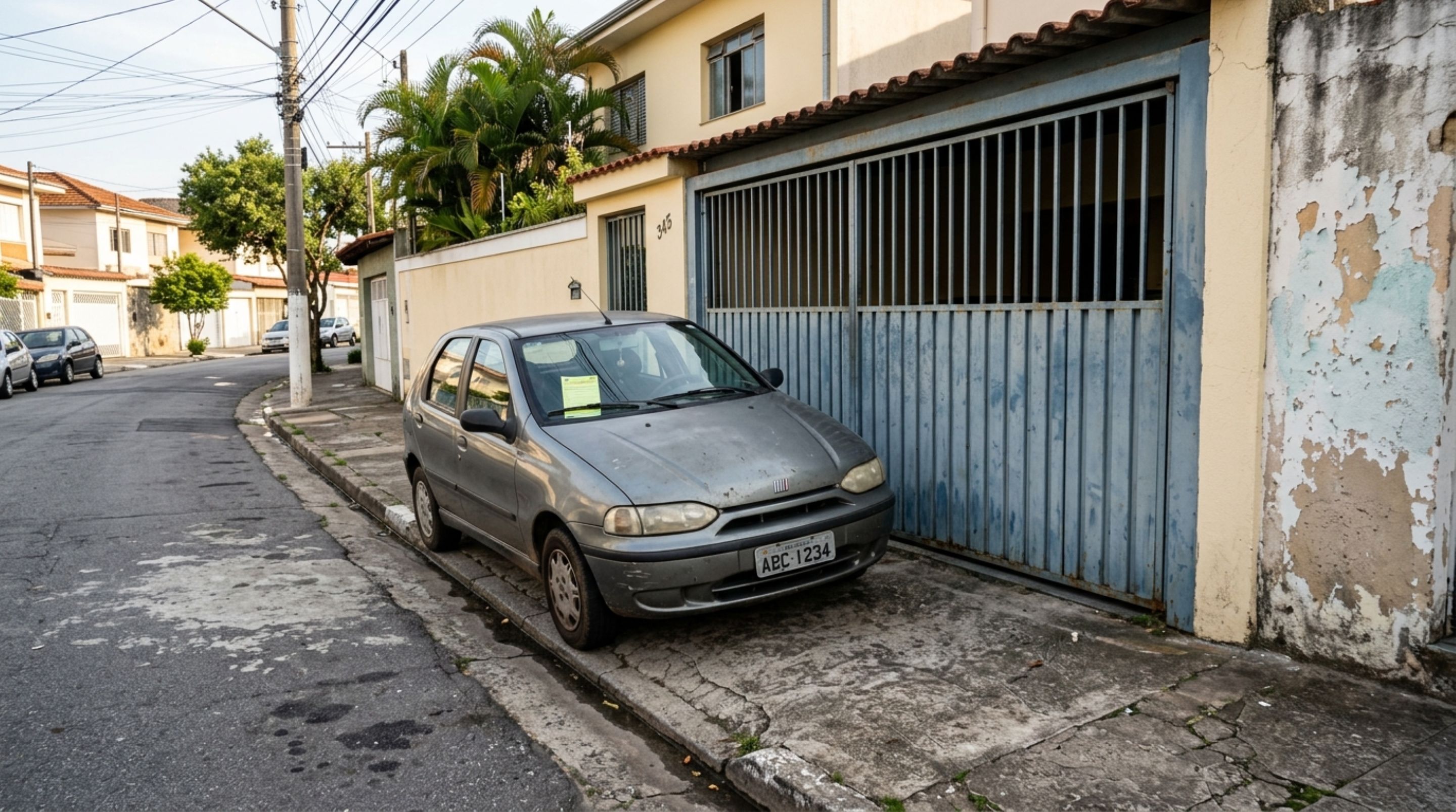 Motoristas atentos: veja o que a lei diz sobre estacionar na frente da própria garagem