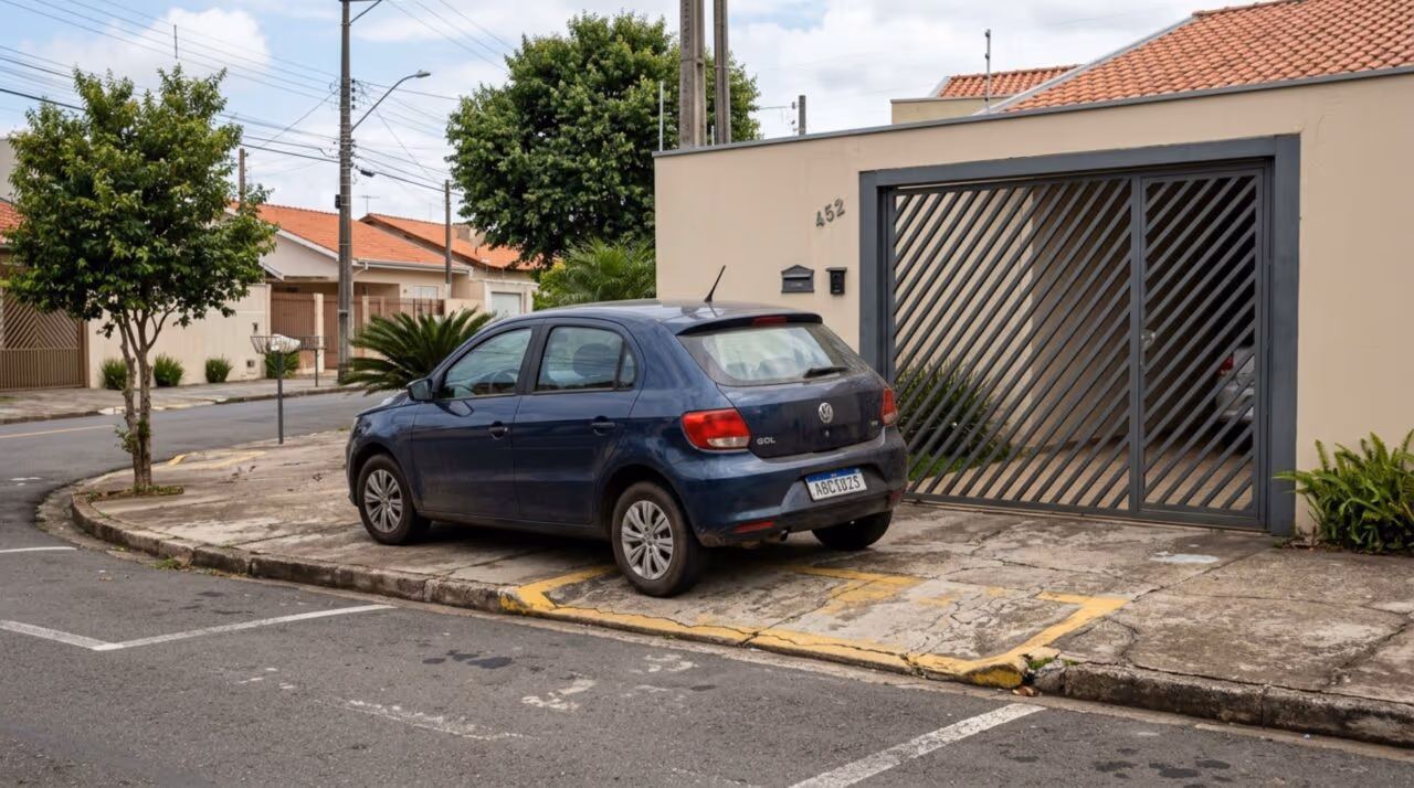 Vizinho estacionou em frente à minha garagem: o que pode ser feito?
