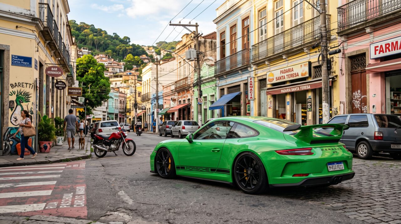 Regulamentação da lei para carros com a suspensão rebaixada.