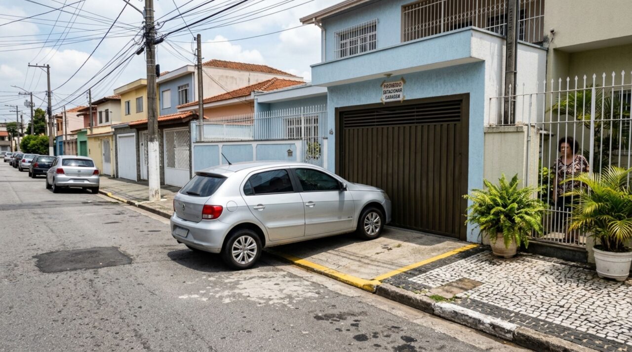 Art. 181 do CTB explica por que você não é dono da frente da sua casa