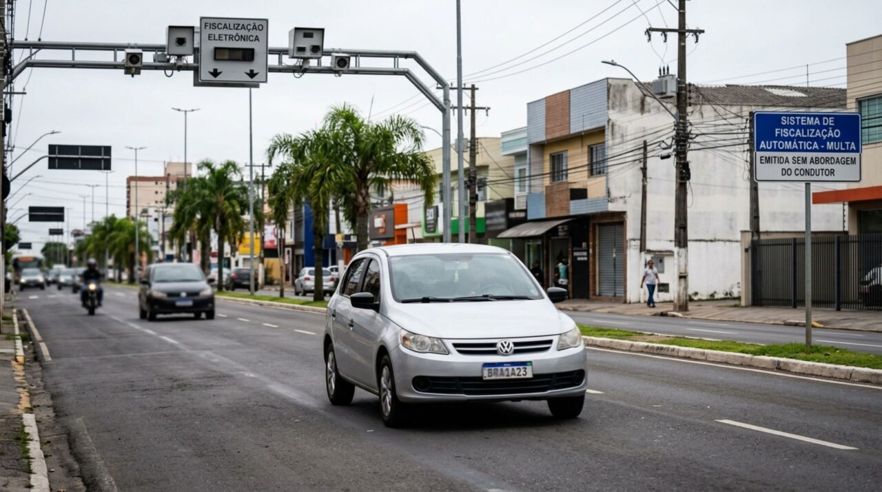 Motorista pode ser multado sem ser parado: entenda quando a multa sem abordagem é válida