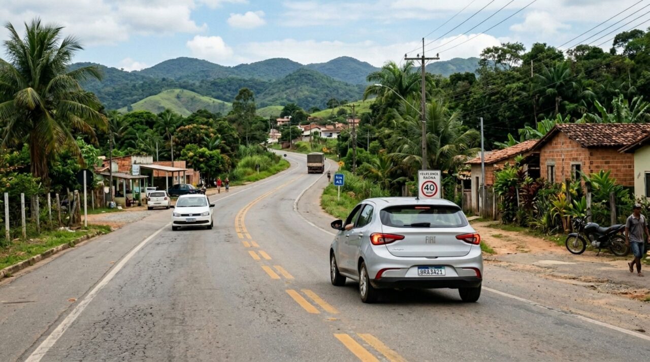 O que significa essa placa de trânsito com símbolo estranho nas ruas brasileiras?