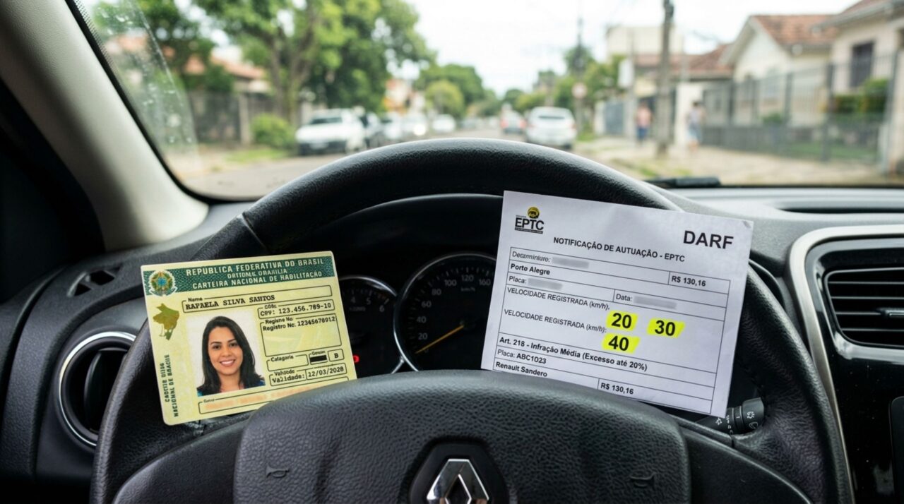 Quantos pontos suspendem a CNH em 2026 e o que muda com o tipo de multa recebida?