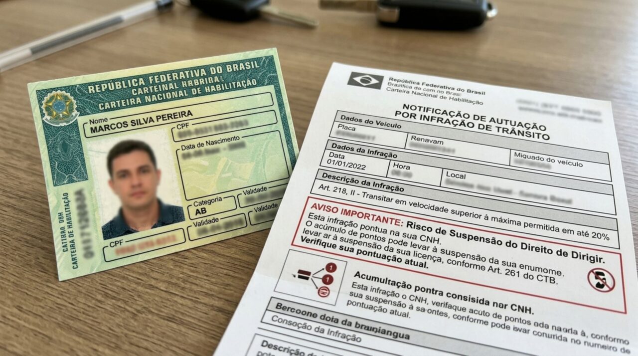 Uma única multa pode suspender sua CNH? 6 infrações que derrubam o direito de dirigir quase imediatamente