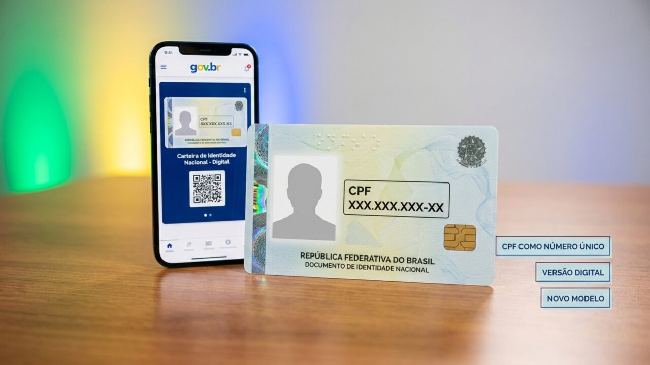 Como tirar a nova carteira de identidade pelo Gov.br de forma simples e sem sair de casa