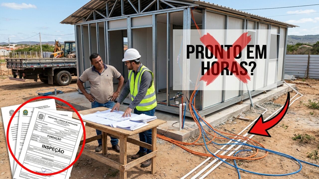 Chega de pagar aluguéis absurdos: casa dobrável montada com guindaste em 3 horas custa o preço de um carro e vira febre em 2026