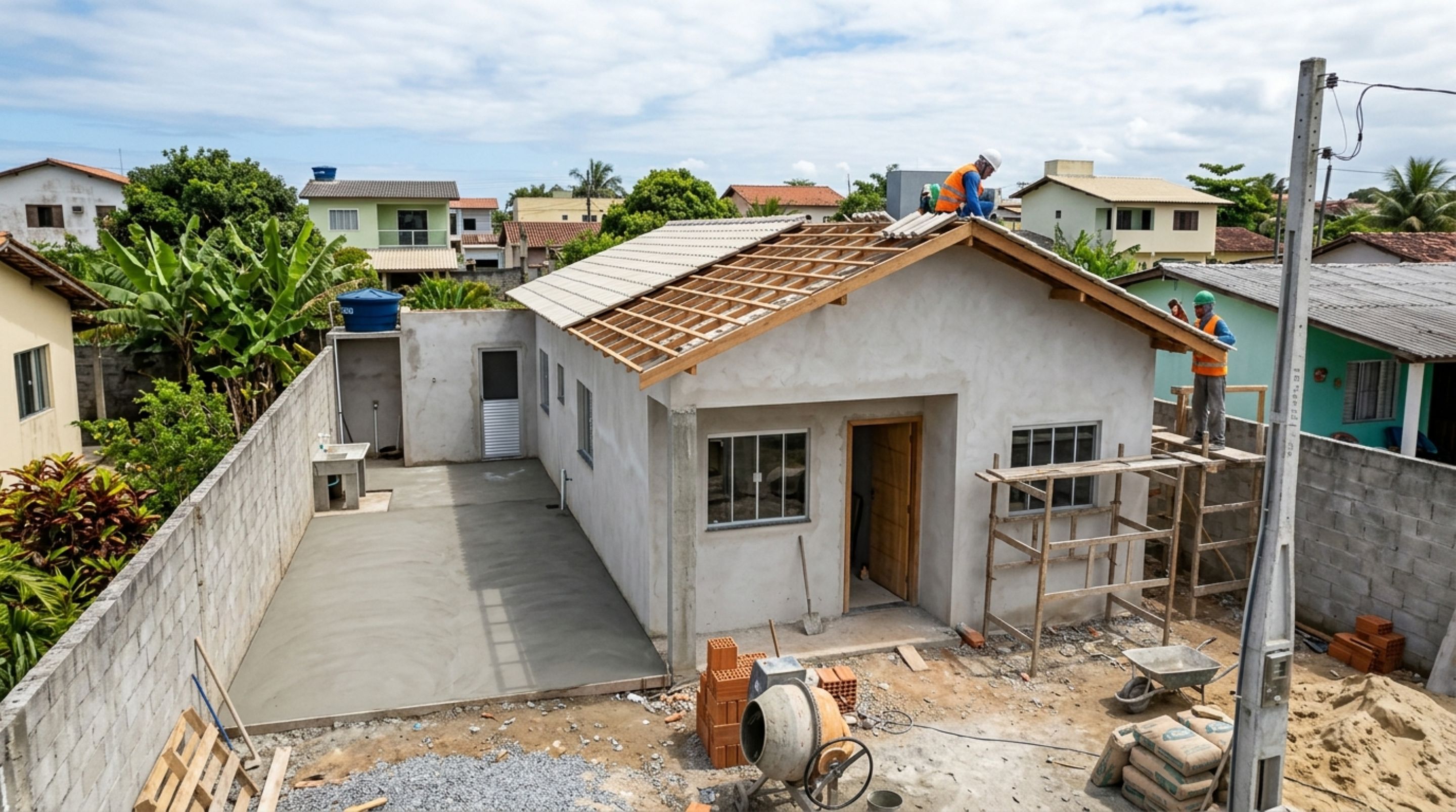 Quanto custa construir 70 m² em 2026: o método que evita sustos durante a obra