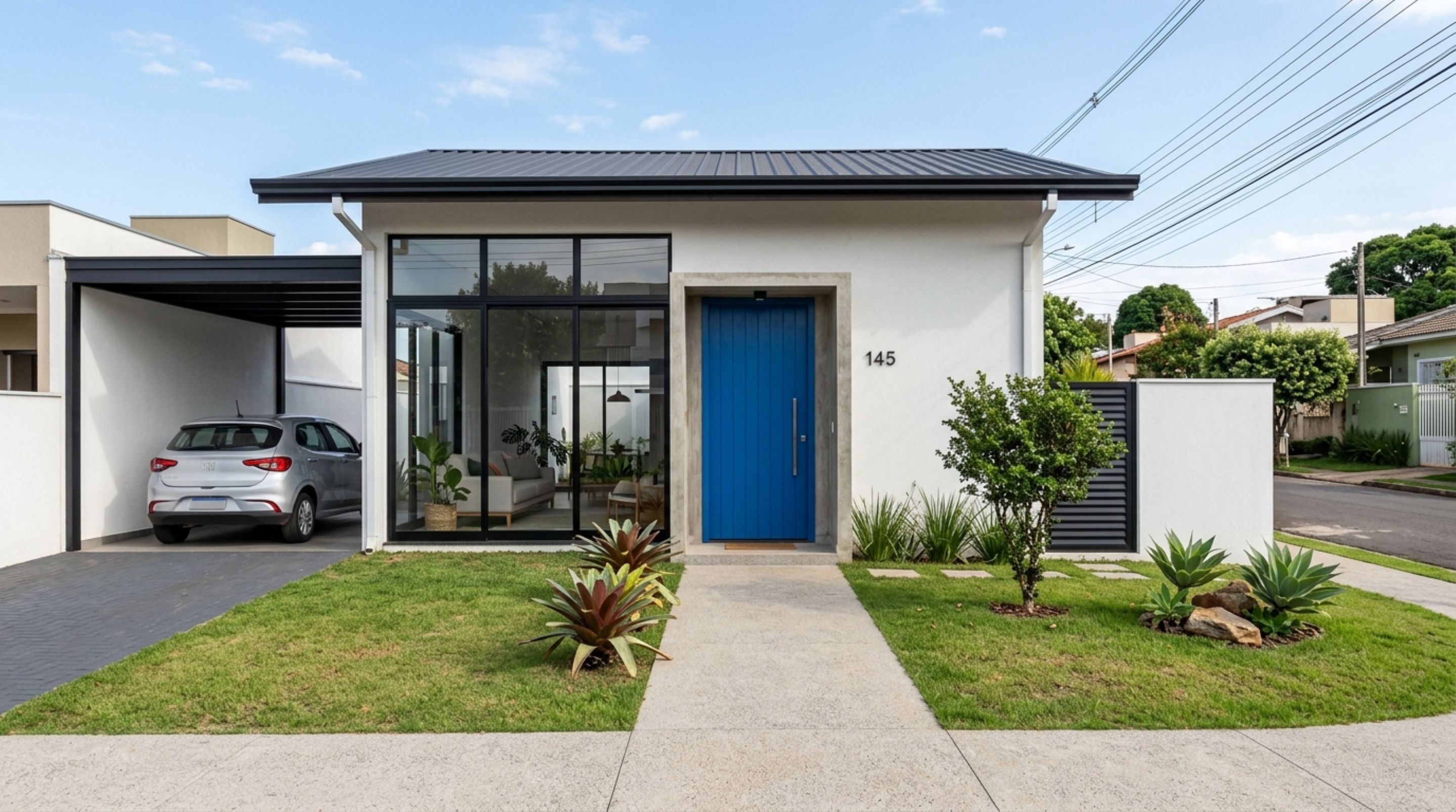 Casa construída com baixo custo, poderia ter custado R$ 385 mil, mas acabou custando apenas R$ 100 mil e designers revelam o segredo da economia