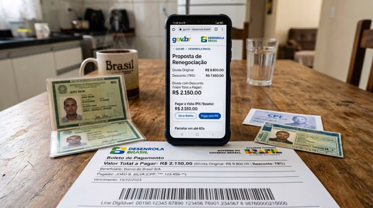 Como usar até 20% do FGTS para pagar dívidas no Desenrola Brasil