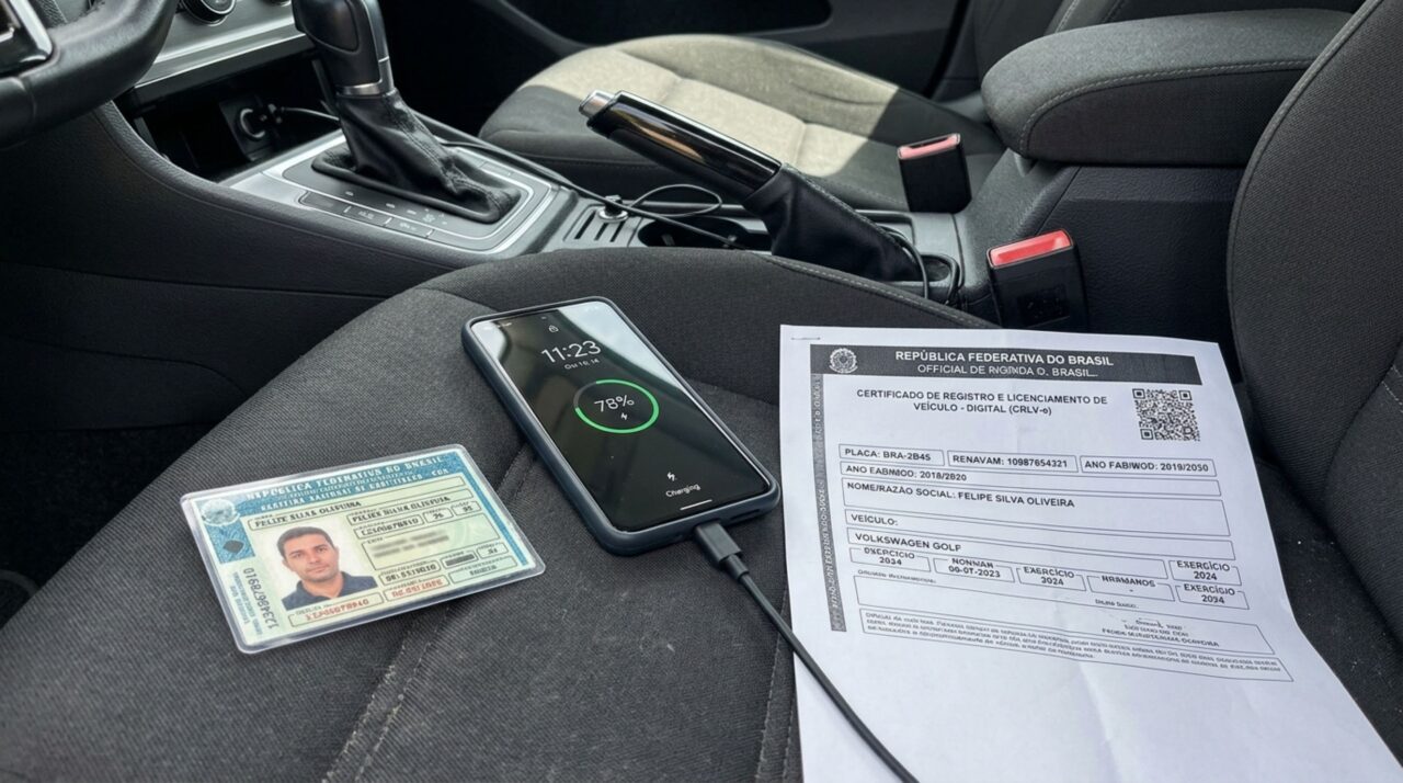 Documento digital não abriu na blitz: o que fazer nessa situação?